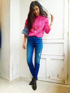 ニット セーター ピンク のレディースの秋のコーデ 人気のピンクのニット セーターはこちら Lady S Code Collection