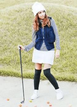 ゴルフのレディースコーデ 秋冬編 人気でかわいいゴルフファッションアイテムを紹介 レディースコーデコレクション