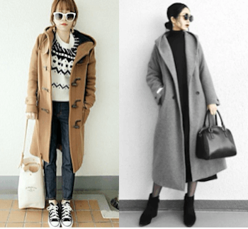 フーデッドコートとは レディースコーデのコツやおすすめのフーデッドコートを紹介 レディースコーデコレクション