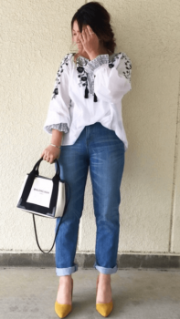 刺繍ブラウスのコーデ レディースに人気の刺繍ブラウスを紹介 レディースコーデコレクション