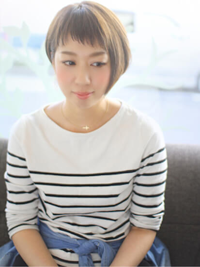 21年夏のショート ボブの髪型特集 可愛いへアアレンジ方法も紹介 レディースコーデコレクション