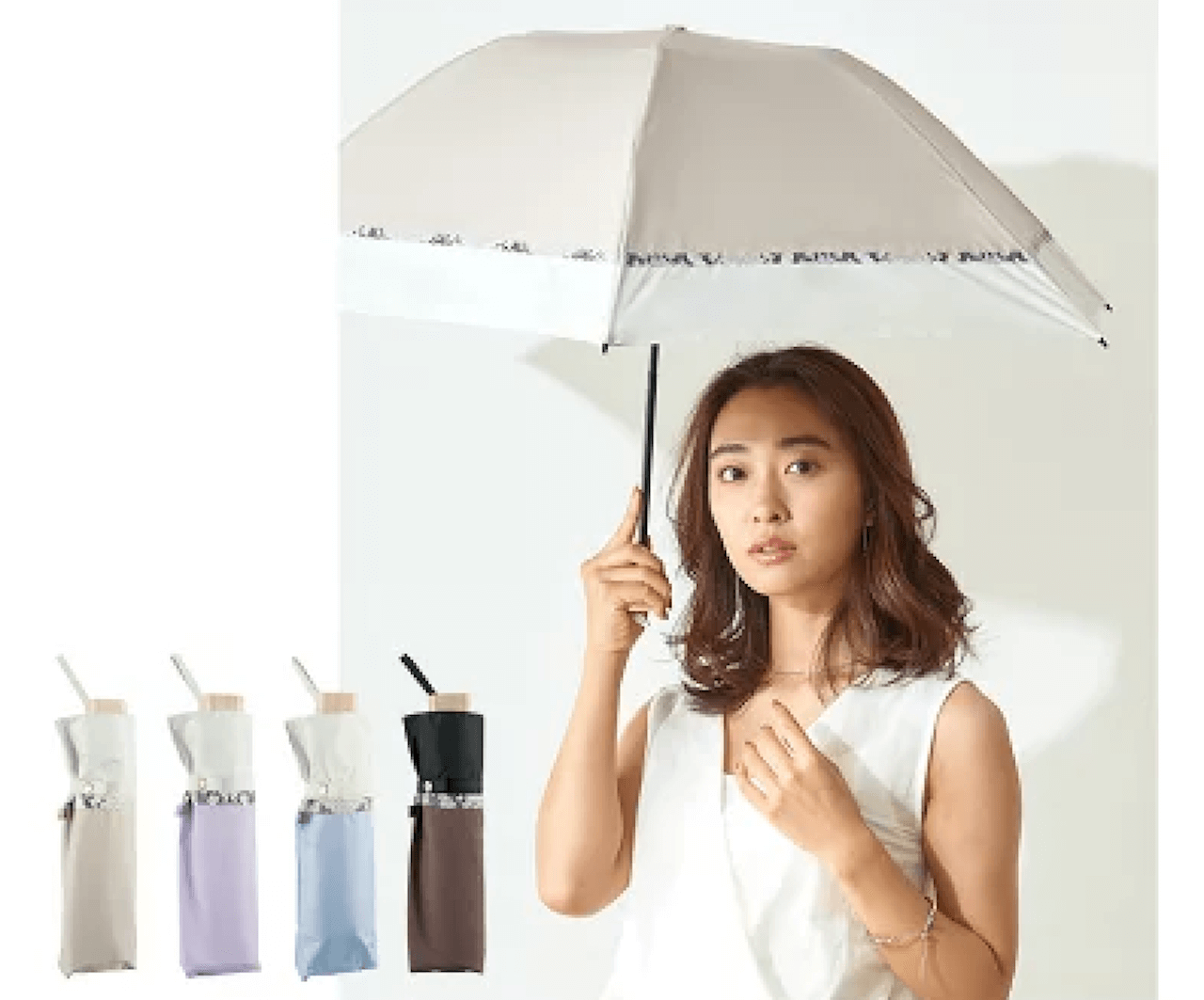 折りたたみの日傘でレディースに人気は 完全遮光の可愛い折りたたみ日傘も紹介 レディースコーデコレクション