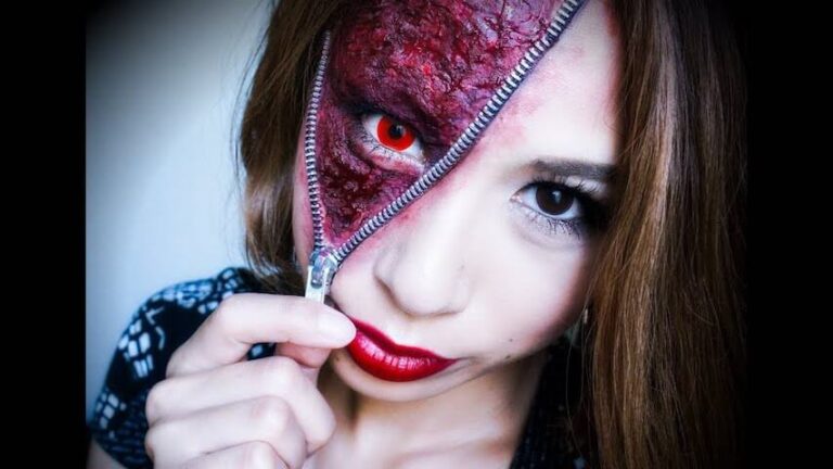 ハロウィンのメイクは100均アイテムで！ゾンビや魔女などの簡単でリアルなメイク方法を紹介！ ｜ レディースコーデコレクション