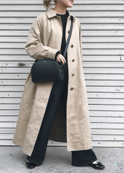 ステンカラーコートのレディースコーデ 春 秋冬 人気のベージュカラーの着こなし方を紹介 レディースコーデコレクション