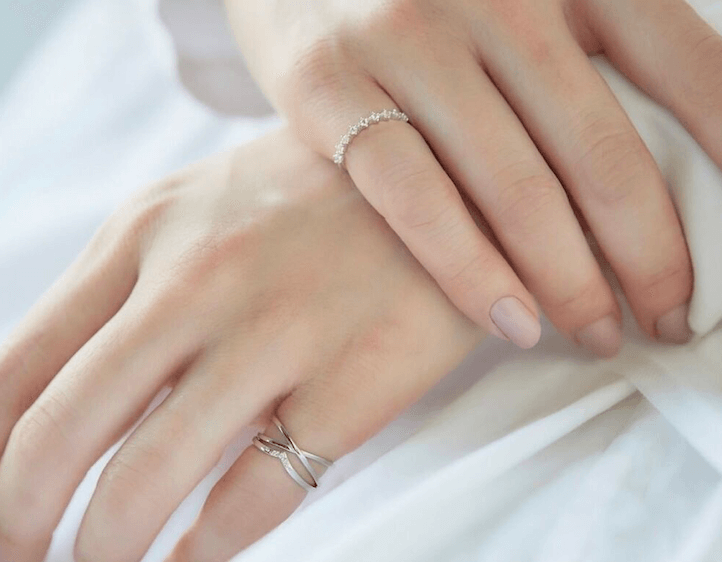 指輪をつける指の意味とイメージ：小指（ピンキーリング）