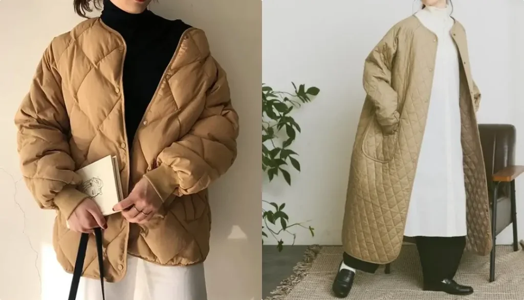 キルティングジャケット・キルティングコートの選び方：キルティングジャケットとキルティングコートはどっちがいい？