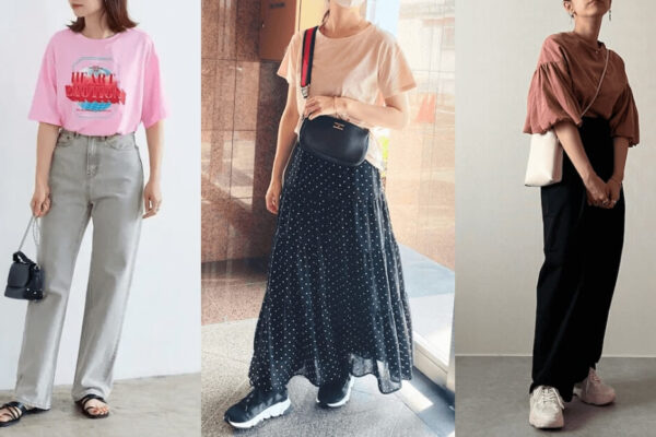 ピンクのTシャツのレディースコーデ16選！子供っぽくならない着こなし方と人気のアイテムを紹介！