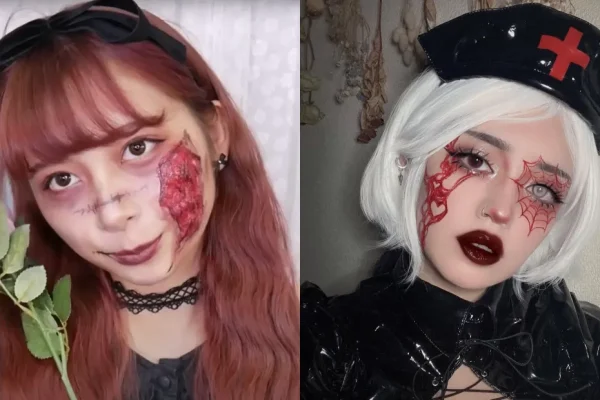 ハロウィンメイク2024！100均グッズを使ったゾンビ・魔女などのリアルメイクのやり方を紹介！