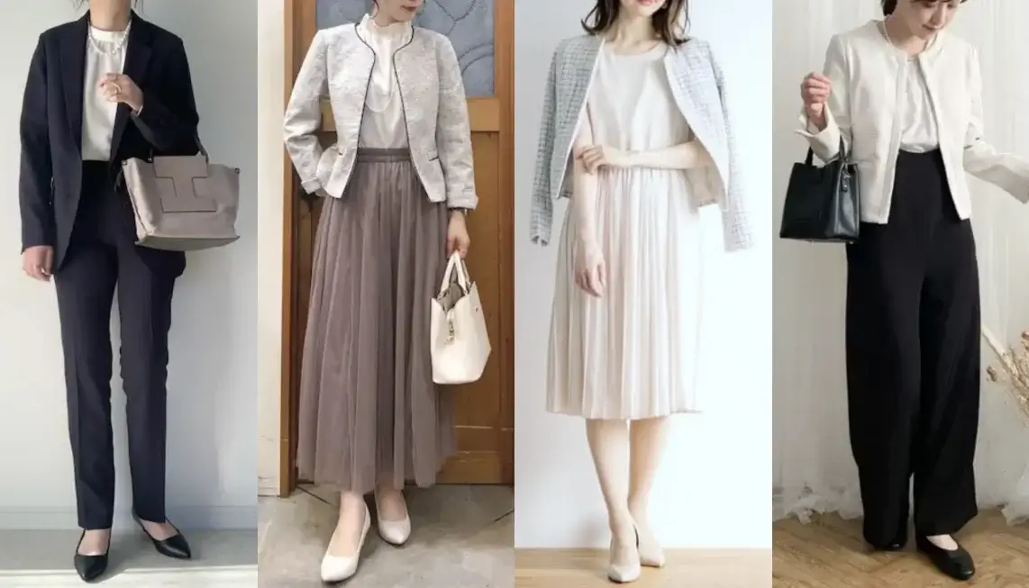 入学式のママの服装マナー：服装の色選び